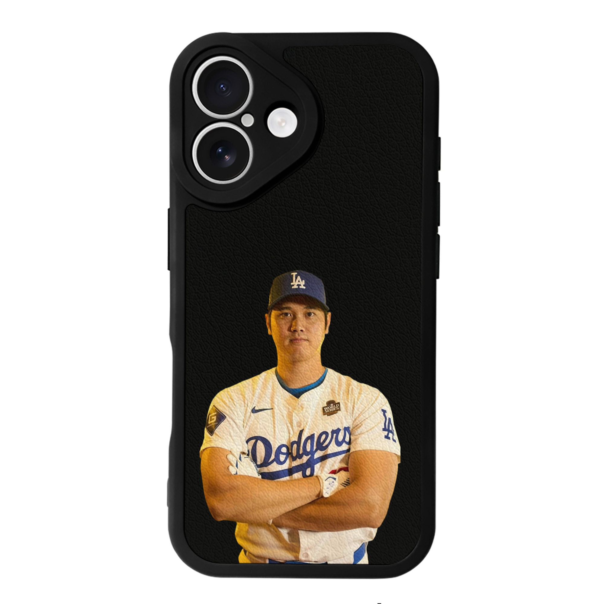  IPhone 16 Silicone Leather Case – UV Print, Lambskin Texture – Perfect Fit, Wireless Charging Compatible, Scratch Resistant, Precise Cutouts – Stylish Protection For IPhone 16